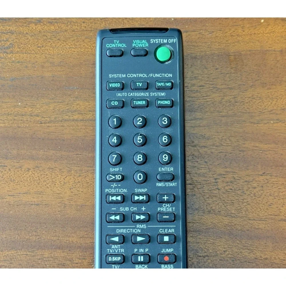 Genuine SONY Receiver Remote RM-U263 A/V Remote Control Replacement OEM Black